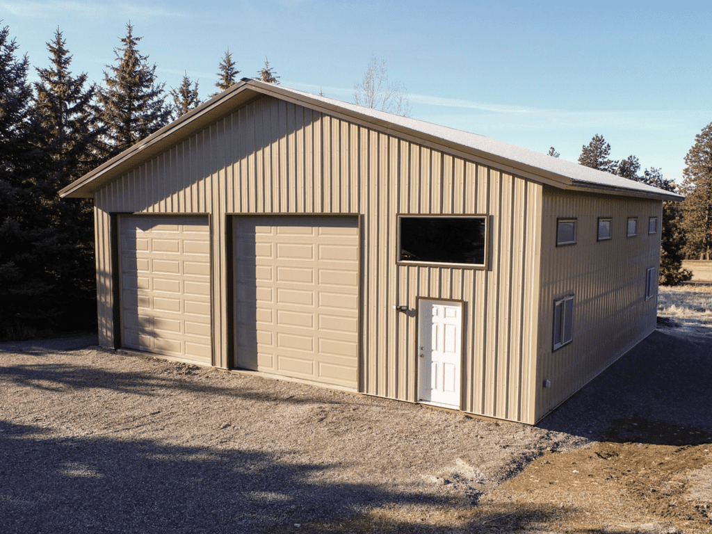 #10443 - 40x40x16 RV & Boat Garage | Steel Structures America