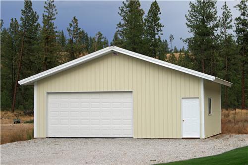 2' Roof Overhangs with Fascia and Soffits | Steel Structures America