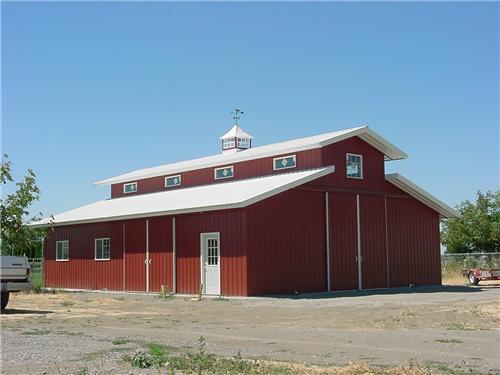 Large Horse Barn #1844 | Steel Structures America