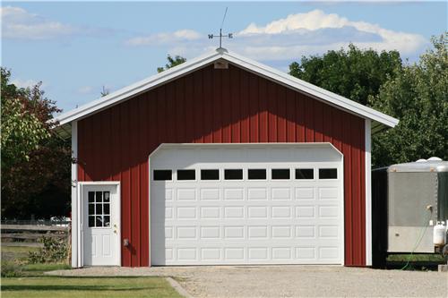 Small Metal Garage Shop Building | Steel Structures America