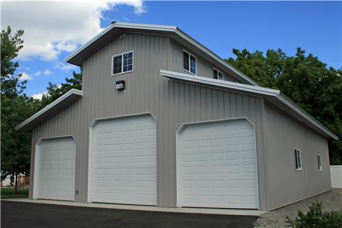 Living Spaces Steel Structures America, Steel Garage With Living Space