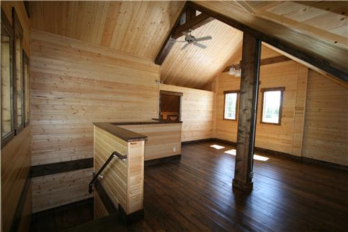 #5531 - Post and Rafter Barn with Loft | Steel Structures America