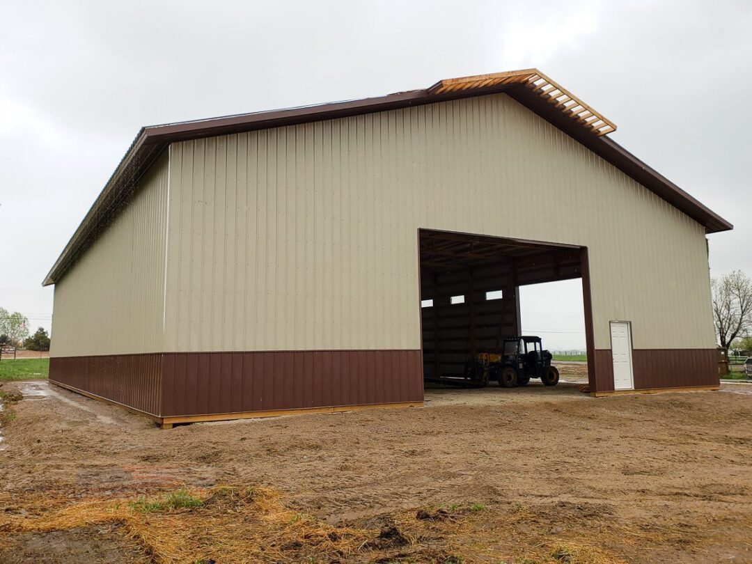 #11253 Hall – 36x60x22 Monitor Style Building Cheney, Washington | Steel Structures America