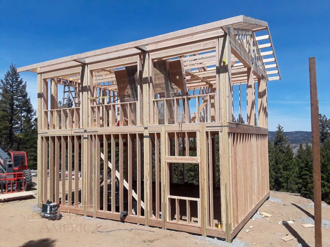 8499 Villani – 24x30x20 2 Story Garage with Living Quarters- Golden, CO | Steel Structures America