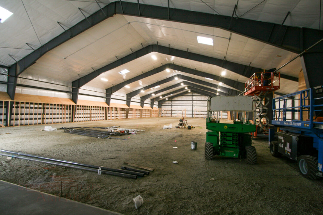 #9100 - Rathdrum Horse Barn and Riding Arena | Steel Structures America