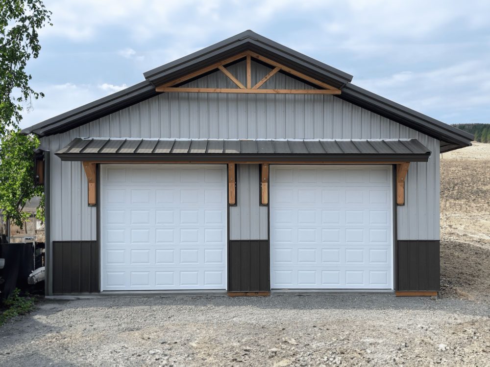 #13278 - 30 x 40 x 12 Garage in Yakima, Washington | Steel Structures ...